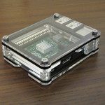 Raspberry Pi B+ Zebra Bold Case.
