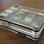 Raspberry Pi B+ Zebra Bold Case: GPIO Side.